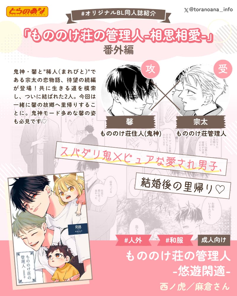 オリジナルBL同人作品