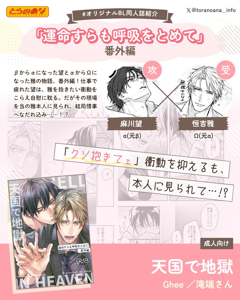 オリジナルBL同人作品